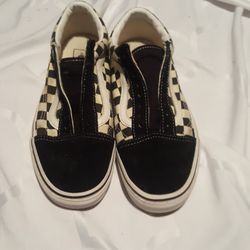 Black And White Checkered Vans