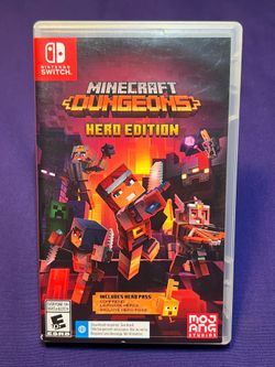 Nintendo Switch Minecraft Dungeons Hero Edition