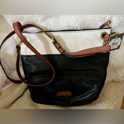 New Fossil Crossbody Bag With Adjustable Strap