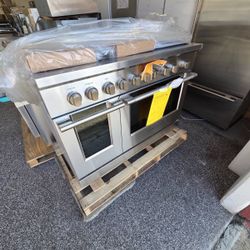 48” fisher and paykel Stove 