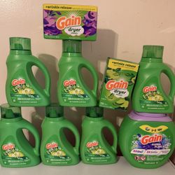 Gain Laundry Detergent Bundle 