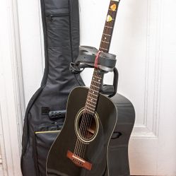 EXC+ Fender DG11E Acous/Elec Guitar & Gigbag + Strap