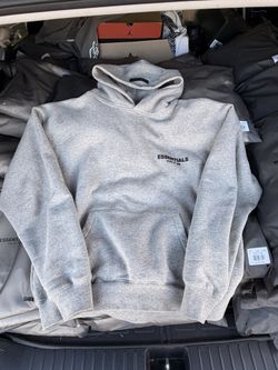 Dark Grey Essentials Hoodie