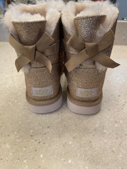 Glitter Gold Uggs