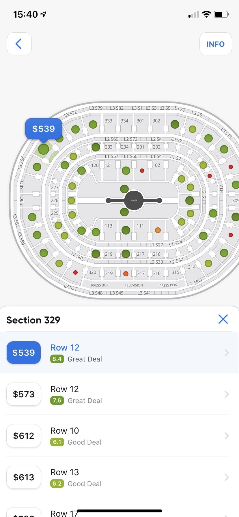 TWO Harry Styles: Love On Tour Tickets