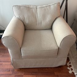 Beige Armchair