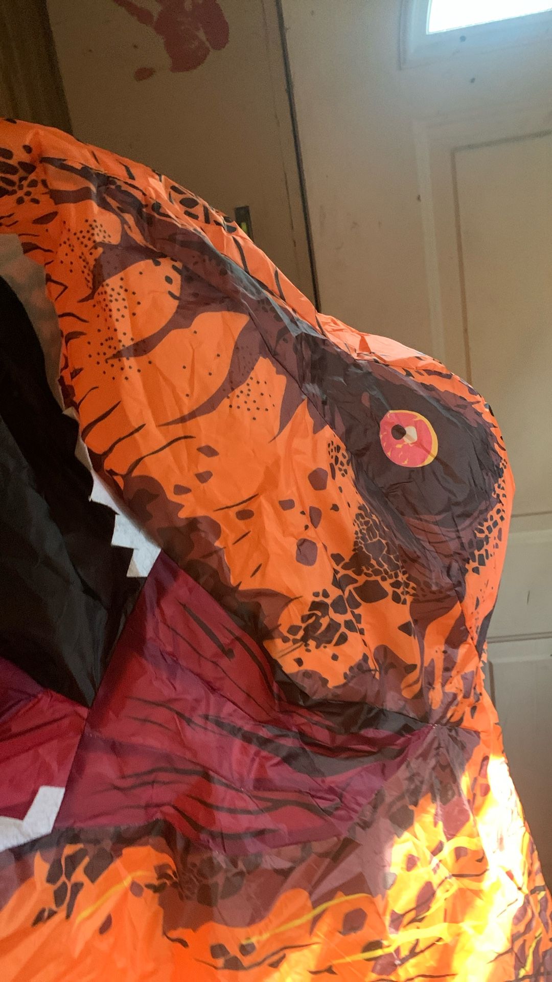 disfraz inflable de dinosaurio para halloween 25$
