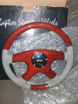 Raptor steering wheel