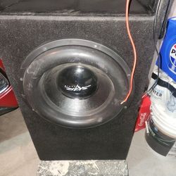 5000 Watt 15 Inch Skar 1ohm Subwoofer Custom Box Rockville Battery  Capacitor 4000 Watts Rockville Amp All Wires Are Included This Hits HARD  .