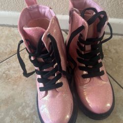 Pink Girls Boot Laces Size 13