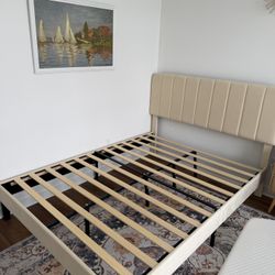 Queen Bed Frame with Headboard