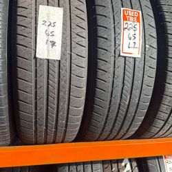 (contact info removed) Two Tires Used