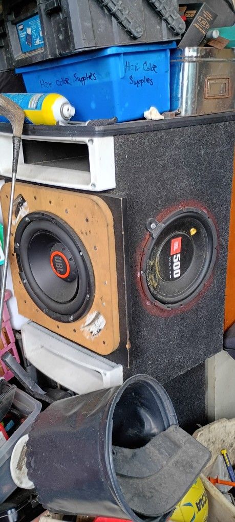 Modded Speaker With Amplifier Included