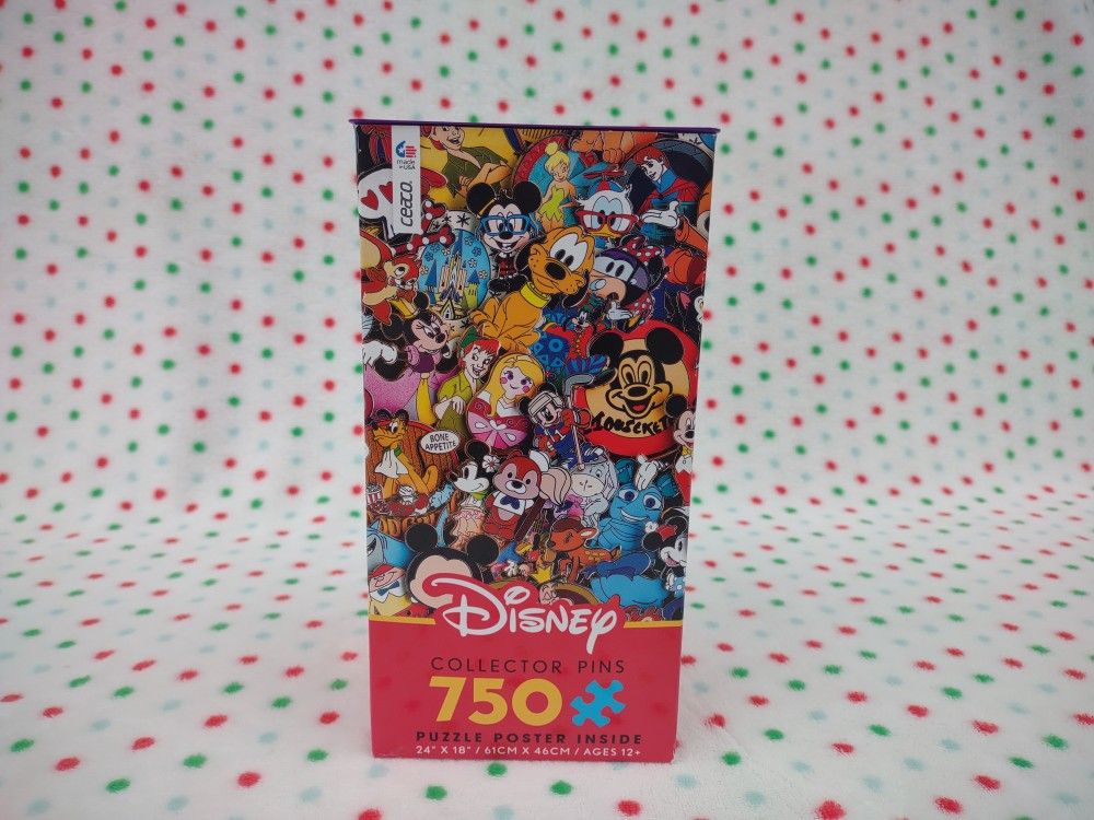 Ceaco Disney Collector Pins Puzzle - 750 Pieces