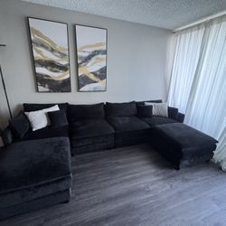 Black Sofa 