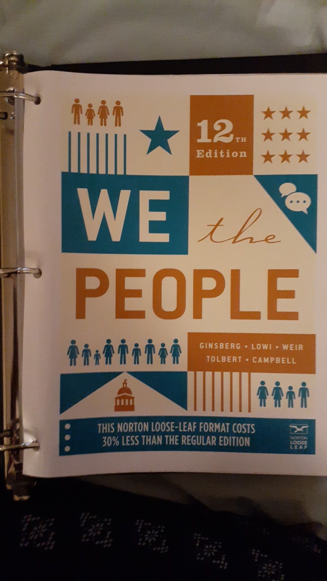 We the people 12 Edition An introduction to American Politics