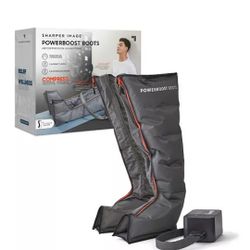 Sharper Image Powerboost Boots Air Compression Leg Massager