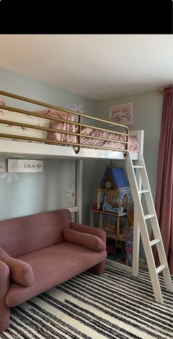Twin loft bed