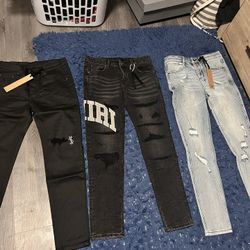 Amiri and Ksubi Jeans 