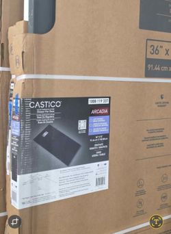 Castico 72" L X 36" W X 1.125" H Composite Stone Shower Pan Drain Graphite Sand
SHOWER BASE