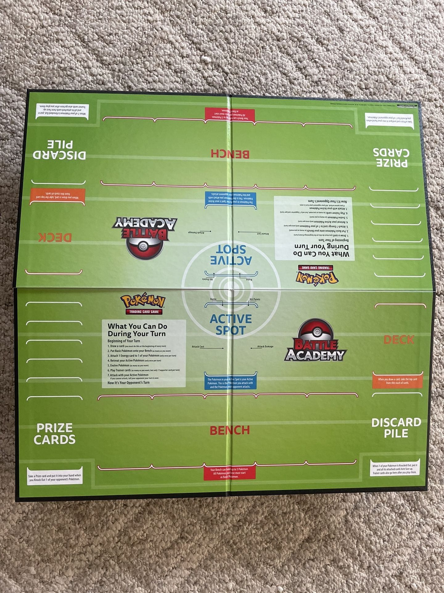 Hard Pokemon TCG Play Board