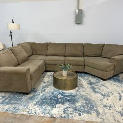 Ashley Furniture 4-Piece Tan Sectional Couch
