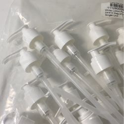 Lotion Pump White (50 Pack)