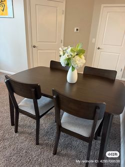 Dining Table Set: Moving sale