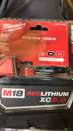 Milwaukee M18 RedLithium XC 5.0 Battery