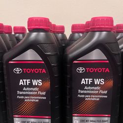 *Set Of 6 Quarts * Genuine Toyota ATF WS