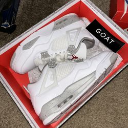 Air Jordan White Oreo 4s 