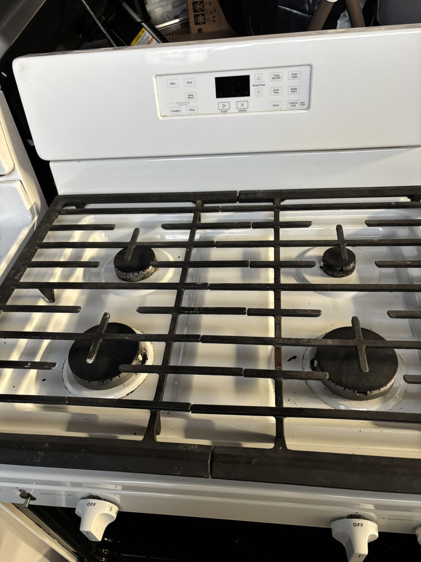 Whirlpool 4 Burners Gas Range