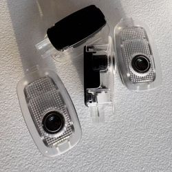 4PC Mercedes-Benz LED Door Courtesy Logo Light Ghost Shadow Laser Projector