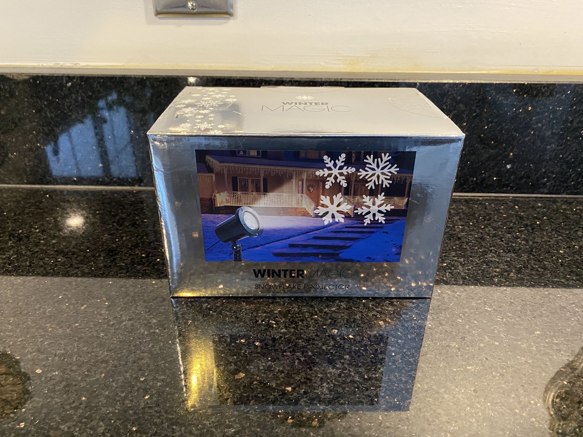 Winter Magic Snowflake LED Projector Indoor/Outdoor 7.9”