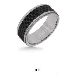 TRITON Tungsten Carbon Fiber Men's Band
