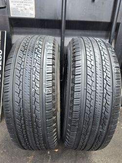2 USED TIRES 235/70R16 AUTOGRIP ECOSAVER  BOTH 2 TIRES INSTALLED AND BALANCED $120 ($60 each)