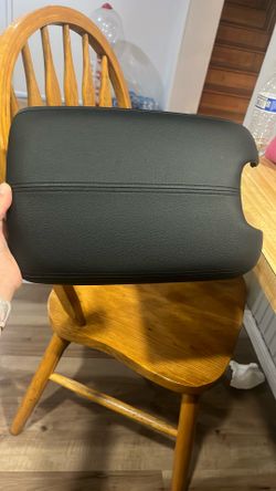 Honda Accord Leather Center Console Lid Armrest Cover Trim Black