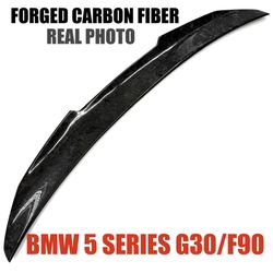 BMW 5 SERIES G30 530i 540i M550i F90 M5 PSM STYLE FORGED CARBON FIBER TRUNK SPOILER