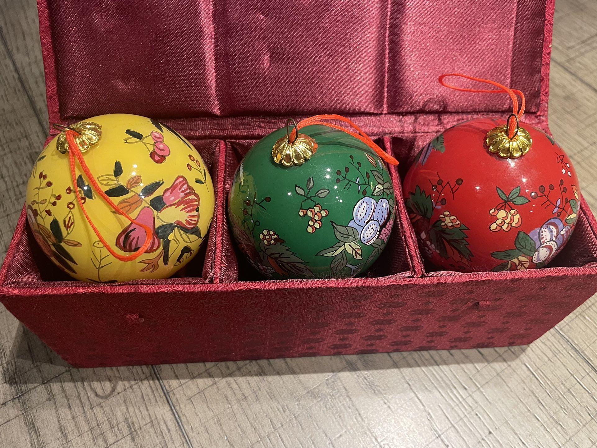 Pierre Deux Christmas Ornaments