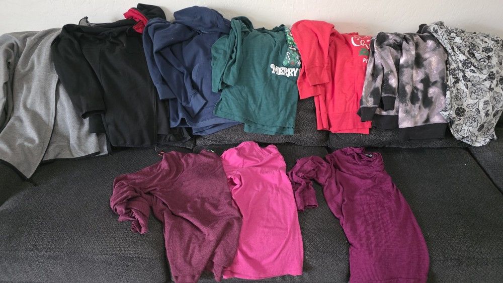 $5 Jackets, Sweatshirts, Long Sleeved Blouses