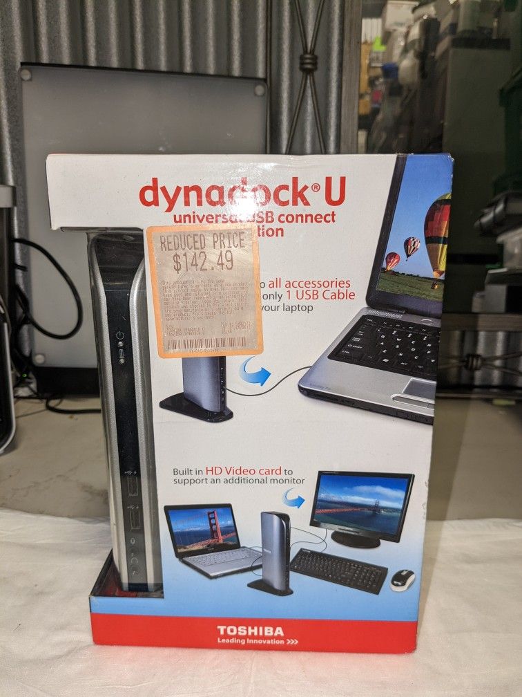 Toshiba Dyna Doc You Universal USB Connect Docking Station