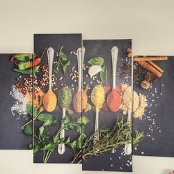 Spice portrait for kitchen