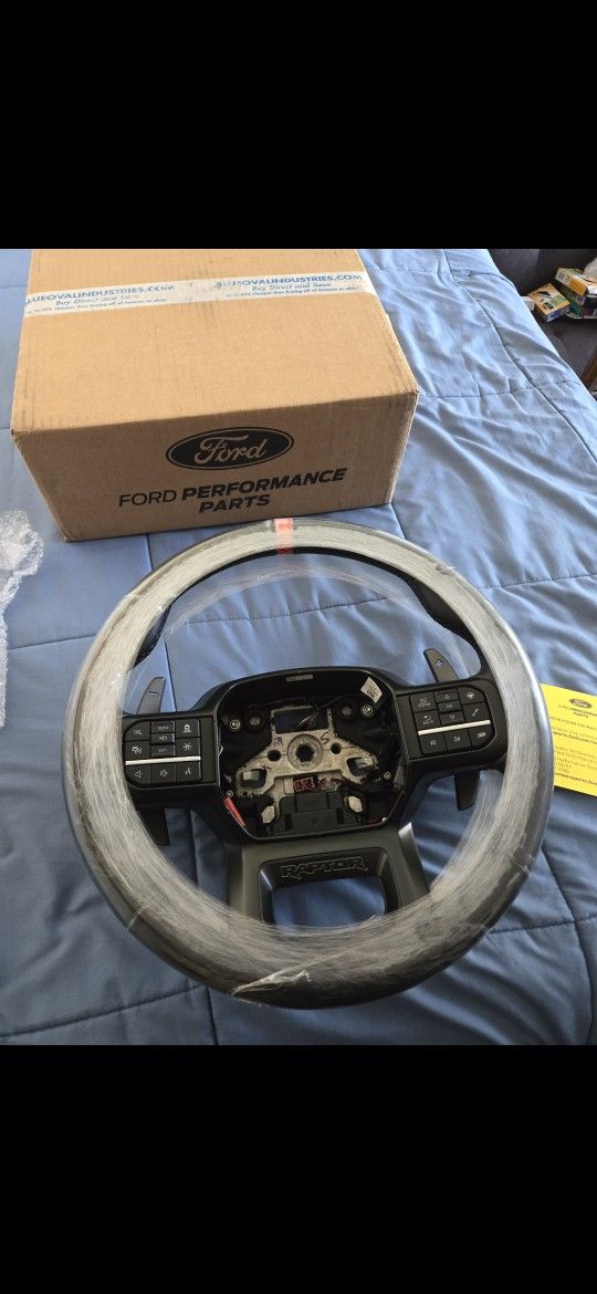 2021- 25 F-150 / RAPTOR OEM Steering Wheel