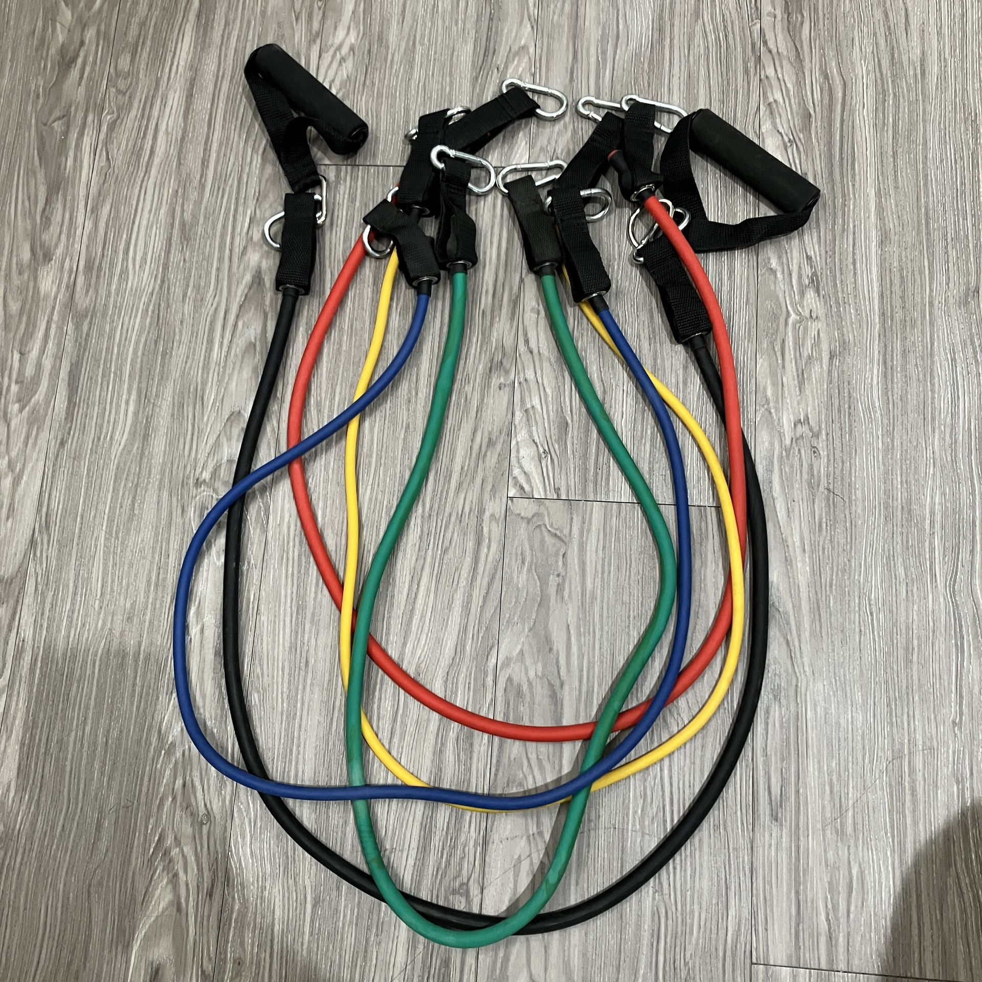 Resistance bands & jumprope (used)