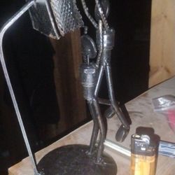 Metal art Old Spark plugs 