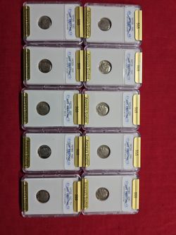 Proof  Dcam 70 Decade Of Dime