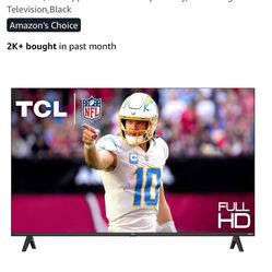 Smart TV TCL 40-Inch Class S3 1080p LED Smart TV with Roku TV (40S350R, 2023 Model), Compatible with Alexa, Google Assistant, and Apple HomeKit Compat