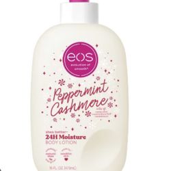 EOS Peppermint Cashmere Moisture Body Lotion Limited Edition