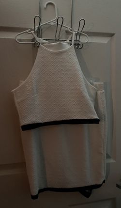 Skirt and shirt size large