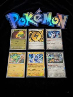Pokémon Trading Cards Lot of 6